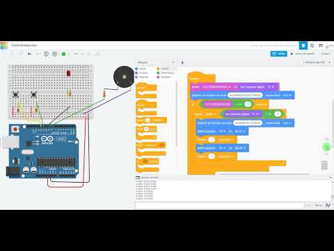 ACTIVIDAD 4 BUCLE WHILE - SITEMA DE ALARMA ARDUINO EN TINKERCAD