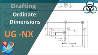 Siemens Unigraphics NX- How to give Ordinate Dimension in NX Profile