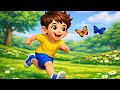 Action Verbs Song for Kids | CLIMB RUN JUMP | Fun Learning Nursery Rhyme for Toddlers