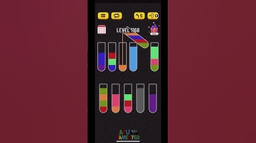 Water Sort puzzle level 1168 | AYU Gamester #shorts