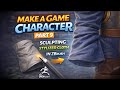 Make a Game Character (Part 9): Sculpting Stylized Cloth in ZBrush