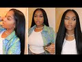 MOST REALISTIC SEW IN DUPE! NATURAL KINKY STRAIGHT CLIP-IN EXTENSIONS! BEGINNER STYLE! ft.CurlsQueen
