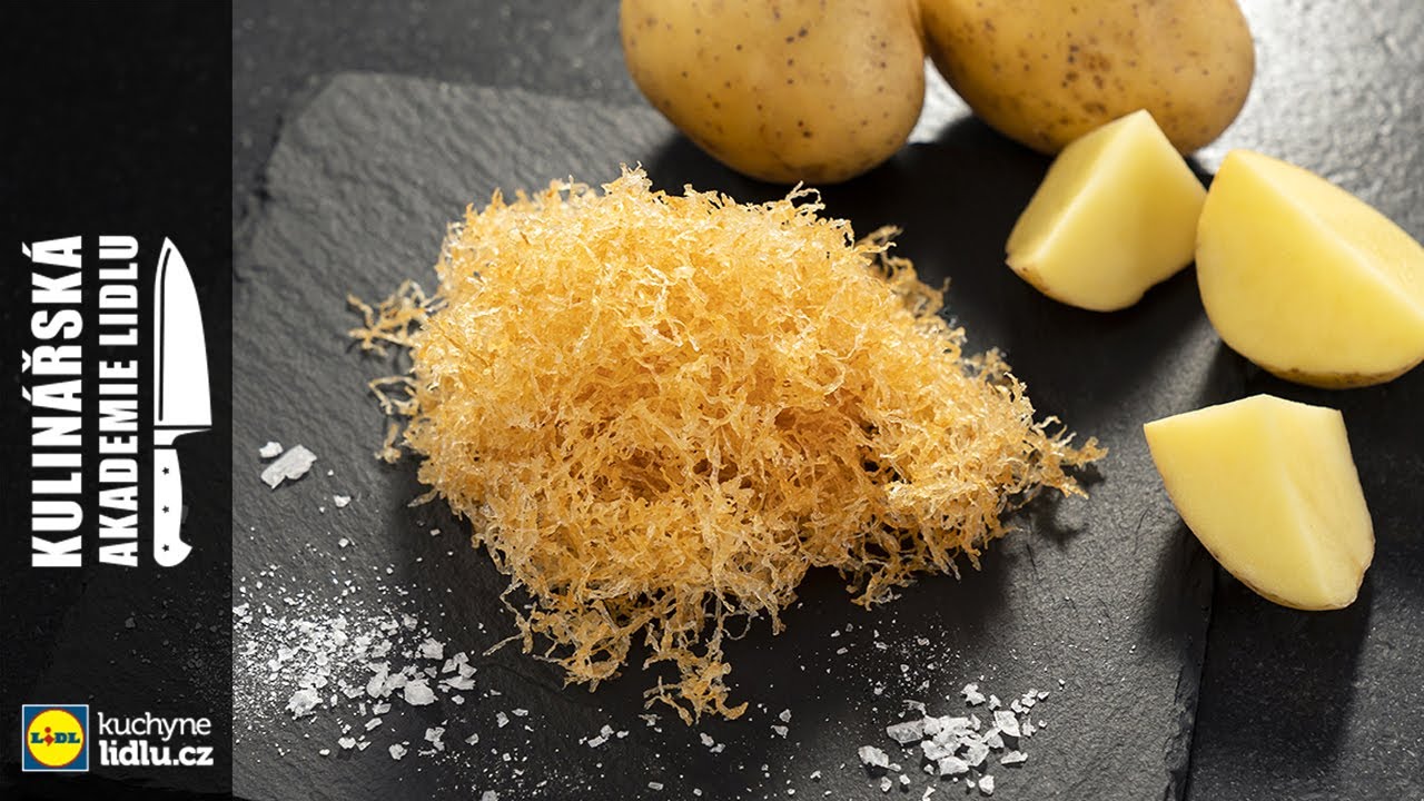 Bramborová sláma - Roman Paulus - Kulinářská Akademie Lidlu