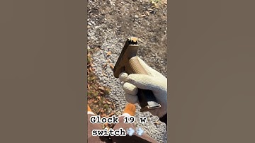 Glock 19x with switch 🙉 #edc #music