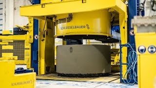 : Schl"usselbauer MAGIC 2500 | Dry-cast machine for large manhole rings and cones up to DN 2500 mm