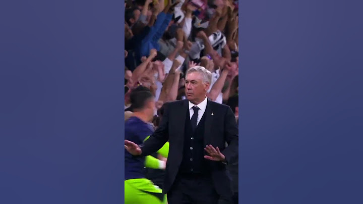 The coolest man in the room. #ucl  #carloancelotti