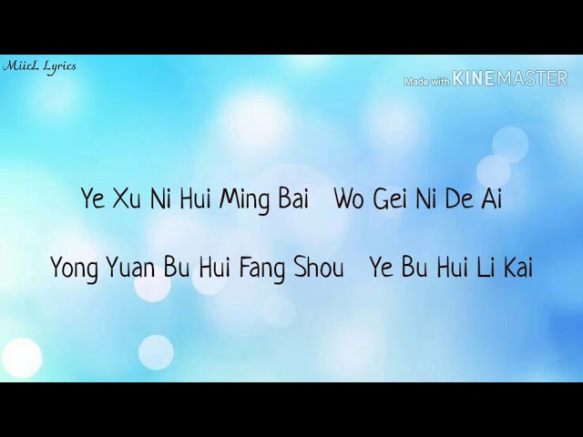 赵鑫 Zhao Xin   许多年以后 Xu Duo Nian Yi Hou | Pinyin Lyrics class=