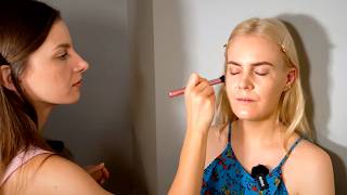 ASMR Soft Glam Makeup with Glossy Lips screenshot 3