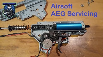 Airsoft gun AEG Servicing at ADZZZY