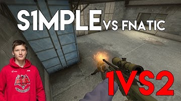 s1mple vs. fnatic - 1vs2 (INSANE CLUTCH) @ ESL Cologne 2016