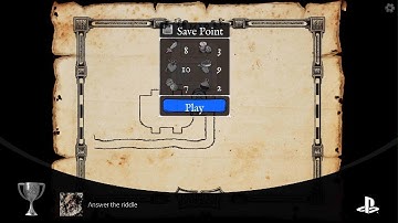 Deathtrap Dungeon: The Interactive Video Game_Answer the riddle