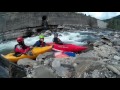 Сплав по річці Чорна Тиса в Карпатах. Tysa river kayak expedition.