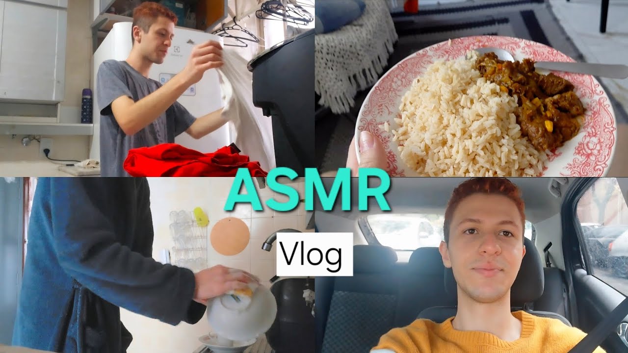 ASMR VLOG / UM DIA ALEATÓRIO DA MINHA VIDA 
