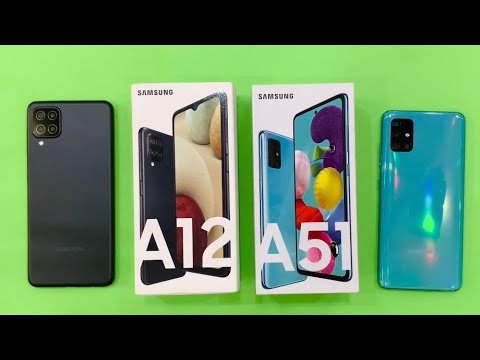 Samsung Galaxy A12 vs Samsung Galaxy A51