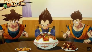 Dragon Ball Z Kakarot - All Full Course Meals (How to Unlock\/Find all Recipes)