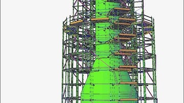 Tower Scaffolding Project in Mexico - 2013