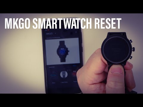 how to reset michael kors sofie smartwatch