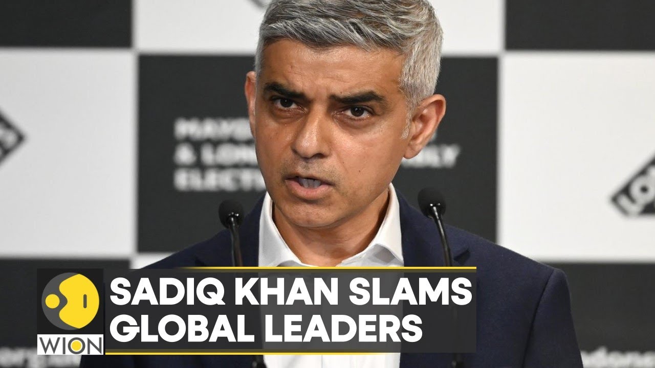 WION Climate Tracker | UK: London Mayor Sadiq Khan enraged by climate inaction slams global leaders