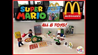 #8 Dual World Maze Game NIB NEW McDonalds Happy Meal Toy 2018 Super Mario 