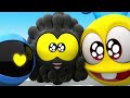 WonderBalls at Kit&#39;s Hair Salon | Funny Kids Cartoon | WonderBalls Playground