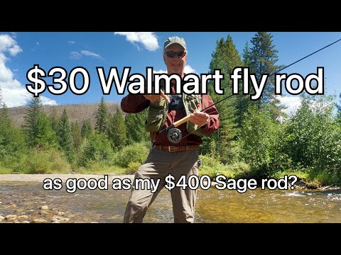 Is this $30 Walmart fly rod as good as a $200+ rod? 