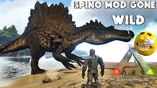 This SPINOSAURUS Mod is Broken! Ark Survival Evolved