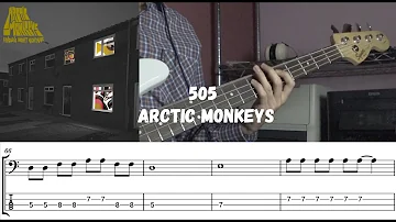 505 | Arctic Monkeys | Bass Cover (With Tabs)