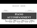 Silent Noon R V Williams Eb Major Piano Accompaniment Karaoke