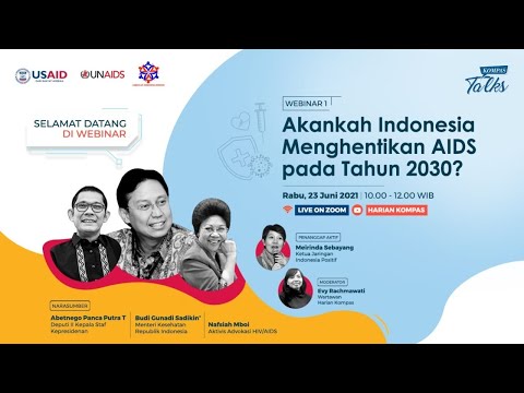 Kompas Talks bertajuk “Akankah Indonesia Menghentikan AIDS pada Tahun 2030?”
