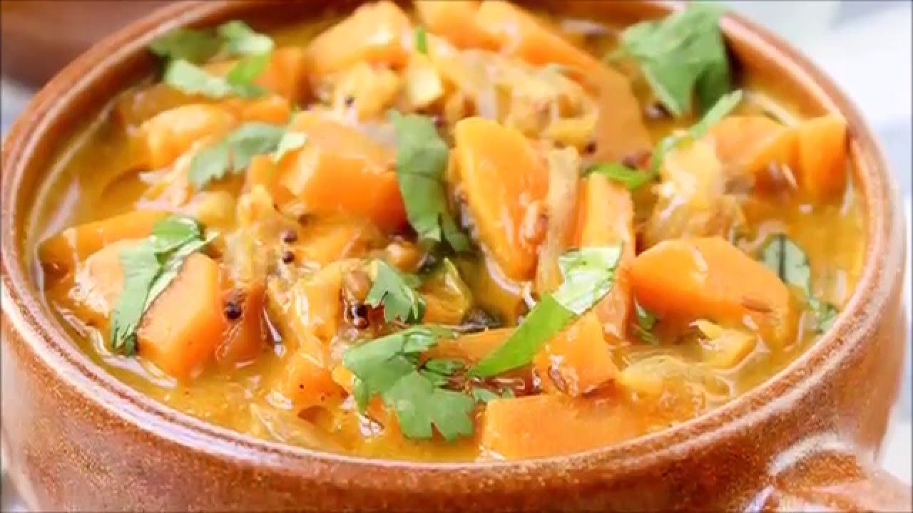 Creamy Carrot Curry - My Sri Lankan Recipes - YouTube