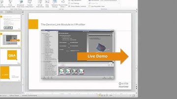 EN - i1Profiler & Device Link English Webinar - Presenter: Liane May