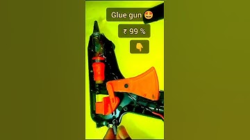 How to make glue gun 😱☑️ #viralvideo #shortvideo #experiment
