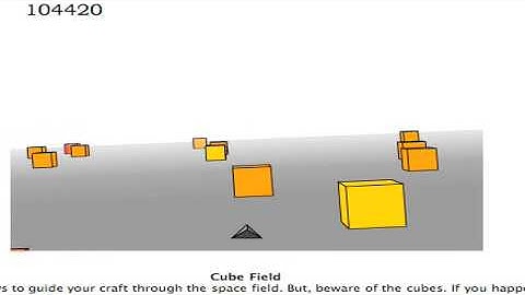 cube field glitch