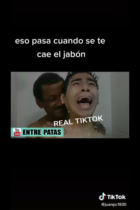 ESTO PASA CUANDO SE TE CAE EL JABON EN EL BAÑO TIKTOK