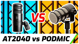 AT2040 vs PodMic: Ultimate Microphone Showdown!