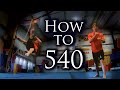 540 Progression Technique & Tips | Mastering Tricking Tutorial | TOTW #15