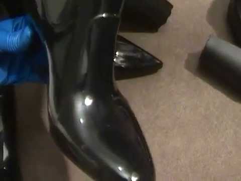 rubber boots heels