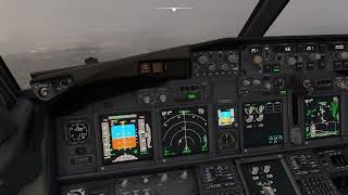 MSFS2020 Stormy Landing into Los Angeles