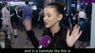 Daneliya Tuleshova at Kazakhstan Fashion Week (26.04.2019) (English subs)
