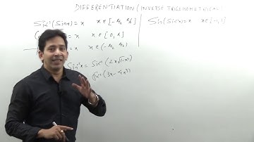 Differentiation of Inverse Trigonometrical Function - for IIT-JEE
