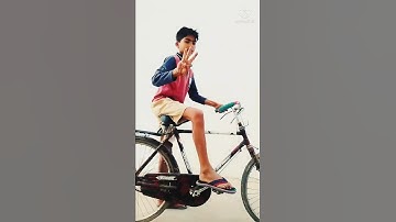 Thumbnail of #short how to wheelie in non gear cycle