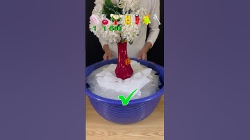 TRY TO GUESS HOW MANY TISSUE PAPER IT TOOKS! #satisfying #experiment #asmr #water