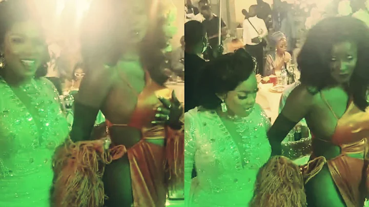 MOMENT A LADY STIR NOLLYWOOD ACTRESS, IYABO OJO DAUGHTER, PRISCILLA BIRTHDAY WITH HER DRESS