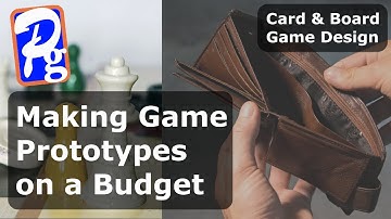 Making Board Game Prototypes on a Budget