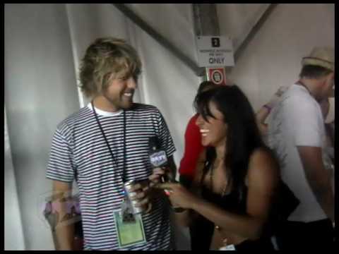 On TV @ Future Music 2009 with Jazzie K