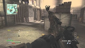MW3: 3 Knife streak with AK47 on Hardhat Domination