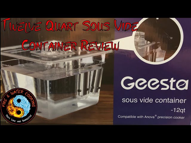 Sous Vide Water Bath Container Reviews