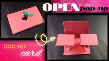 How to Create Impressive PopUp Cards | This video has been uploaded again with correct measurements.