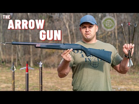 The Arrow Gun (More Powerful Than ANY Crossbow!!!)