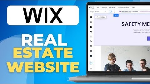 Hoe je een vastgoedwebsite bouwt op Wix